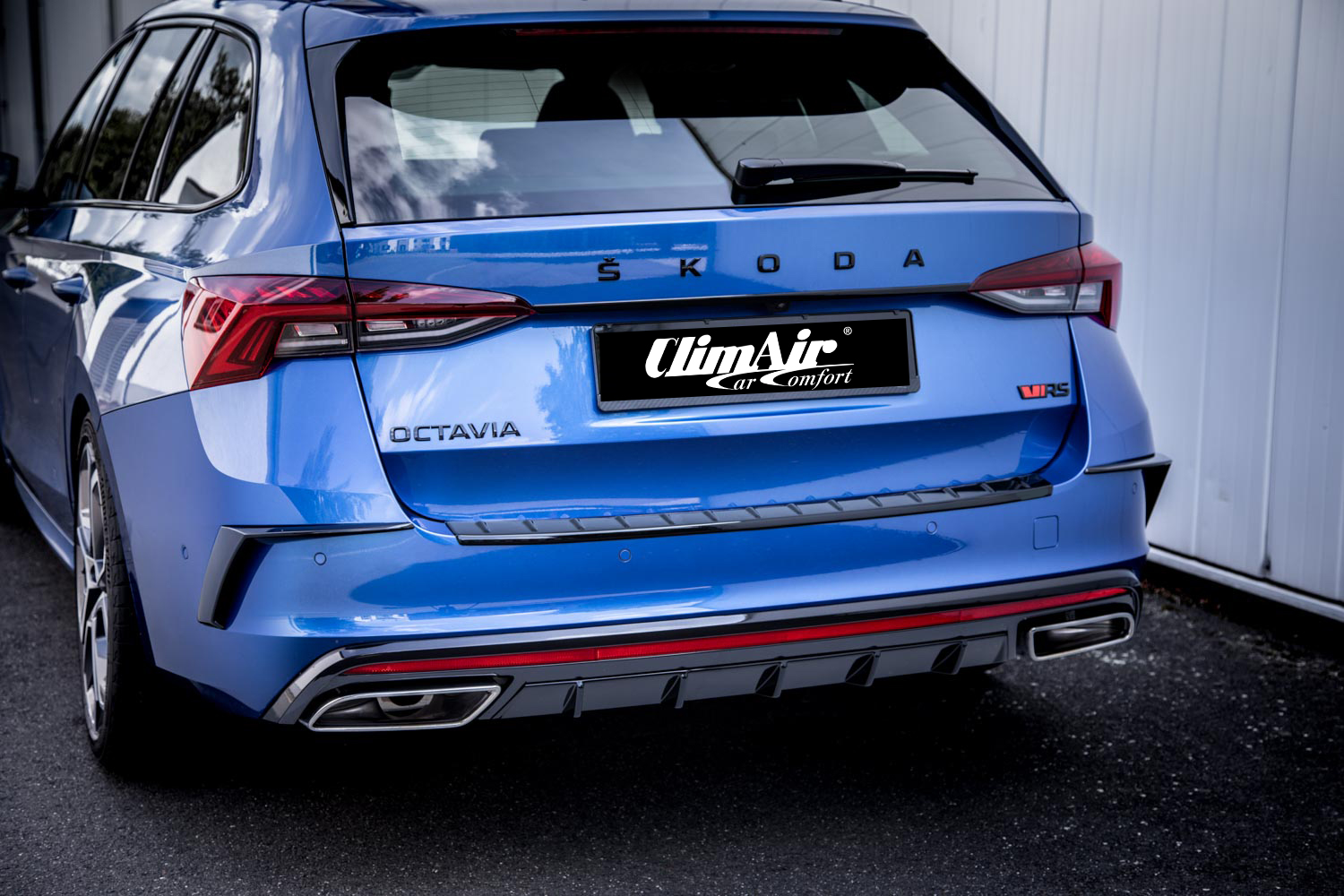 Protexor - Heckkantenschutz für die Ladekante für SKODA OCTAVIA IV COMBI TYP NX, 5-DOOR, 2020-