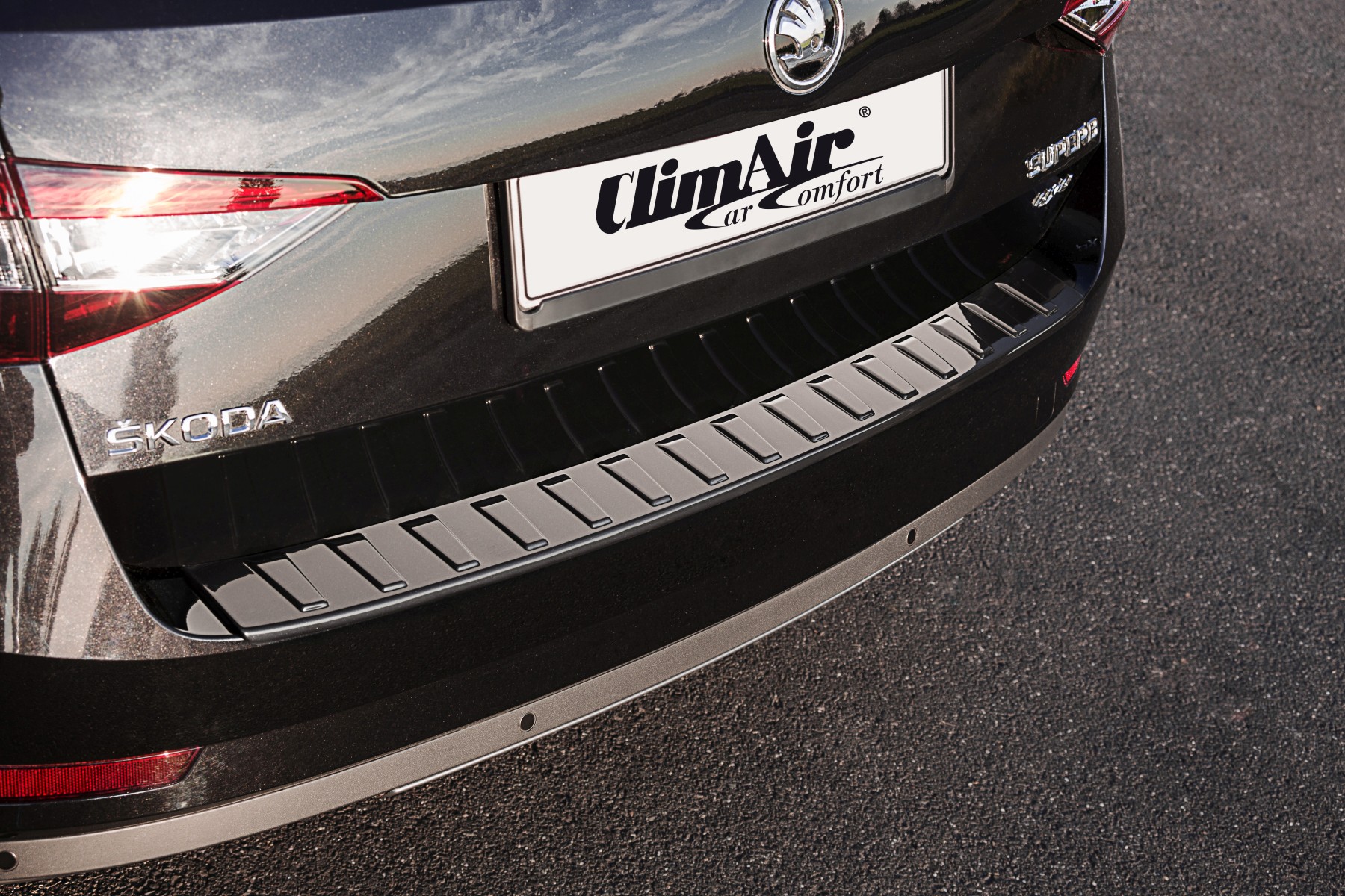 Protexor - Heckkantenschutz fÃ¼r die Ladekante fÃ¼r SKODA SUPERB III COMBI TYP 3T(3V), 5-DOOR, 2015-