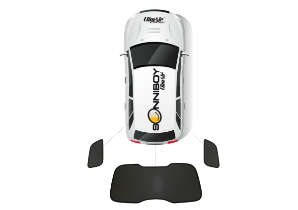 Sonnenschutz hintere Fenster und Heckfenster