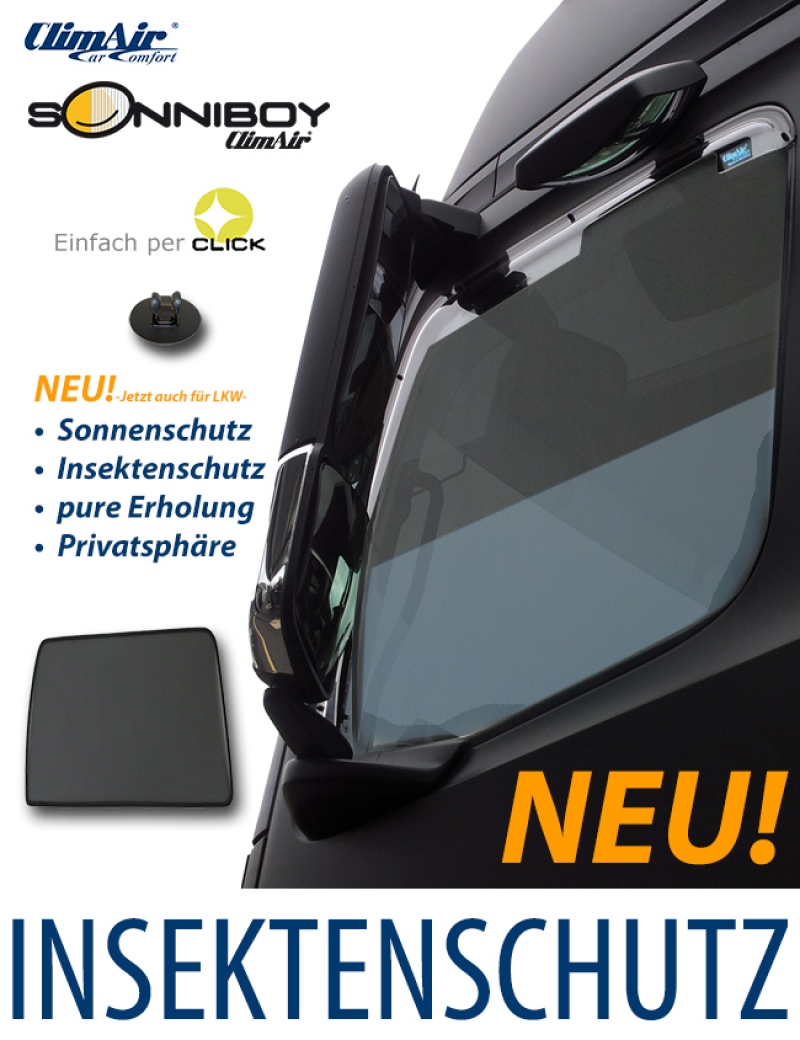  IVECO S-WAY/X-WAY 2-DOOR, 2019-, INKL. TASCHE Insektenschutz fÃ¼r die Seite