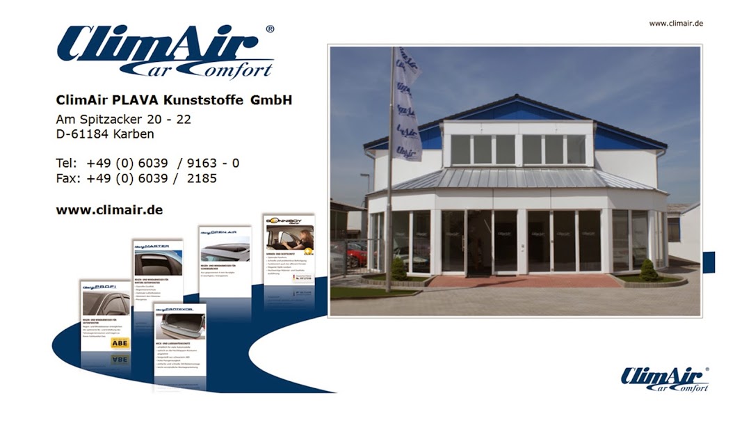 ClimAir Firma vor dem Eingang