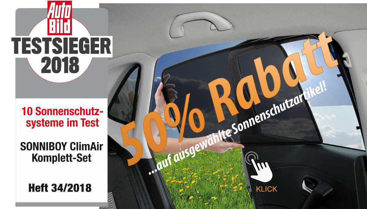 Testsieger unter den Sonnenschutzsystemen