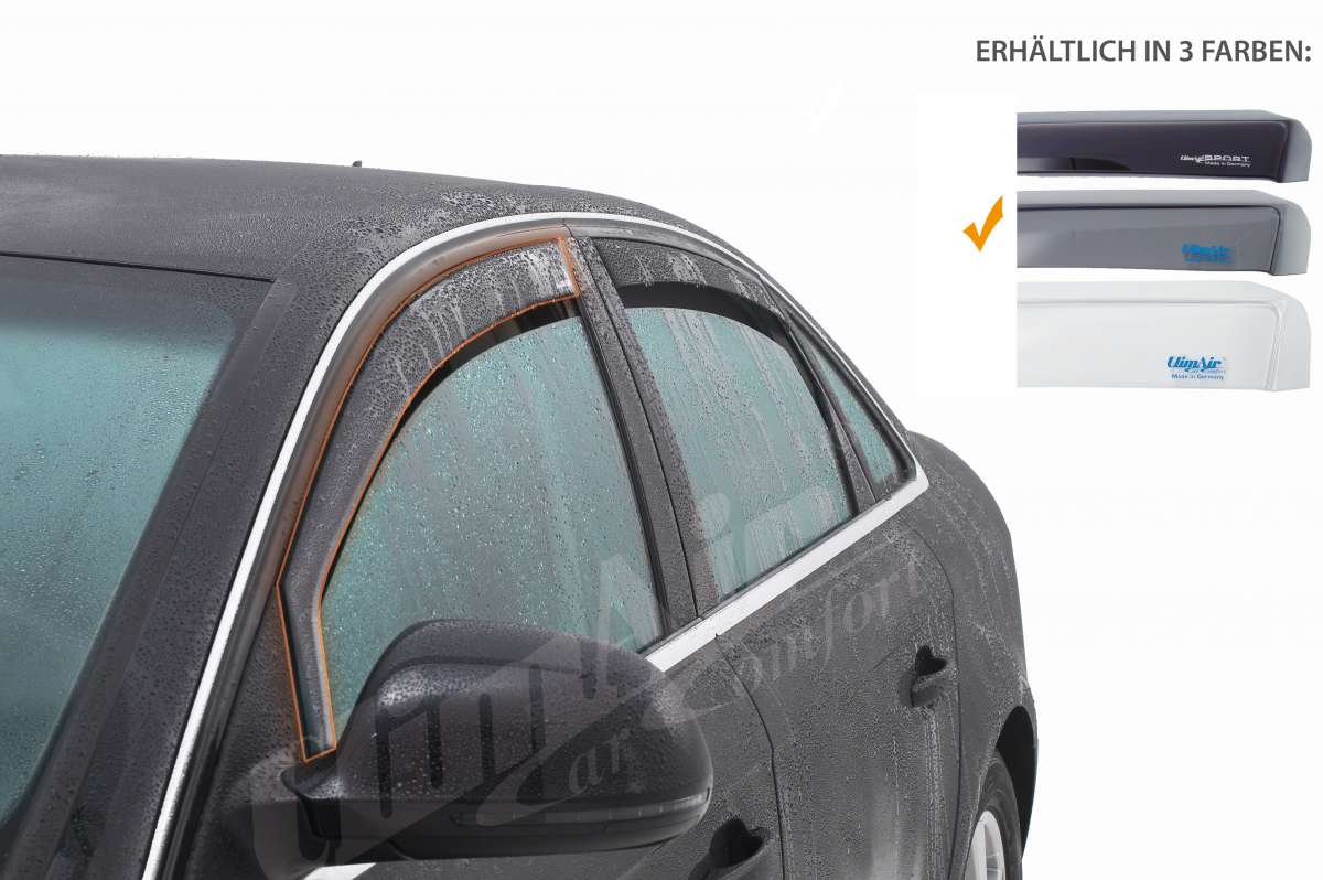 Front wind deflectors 1 Set for driver and passenger side for SUZUKI JIMNY TYP FJ GLW 3 Door 1998 2018 SUZUKI JIMNY CABRIO ClimAir Shop