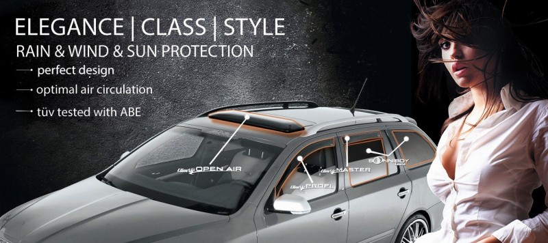 Shop: Climair Wind Deflectors - Demon Tweeks