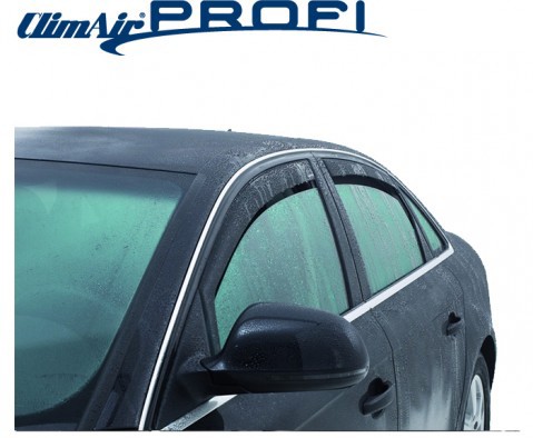 ClimAir Window visors - Black for Honda ✓ AKR Performance